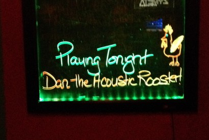 Acoustic Rooster Sign